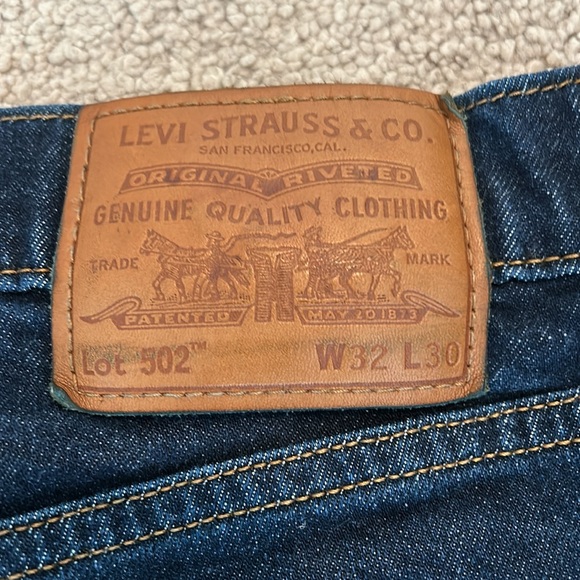 Levi’s 502 Dark Wash men’s jeans - 32x30 - Picture 4 of 5